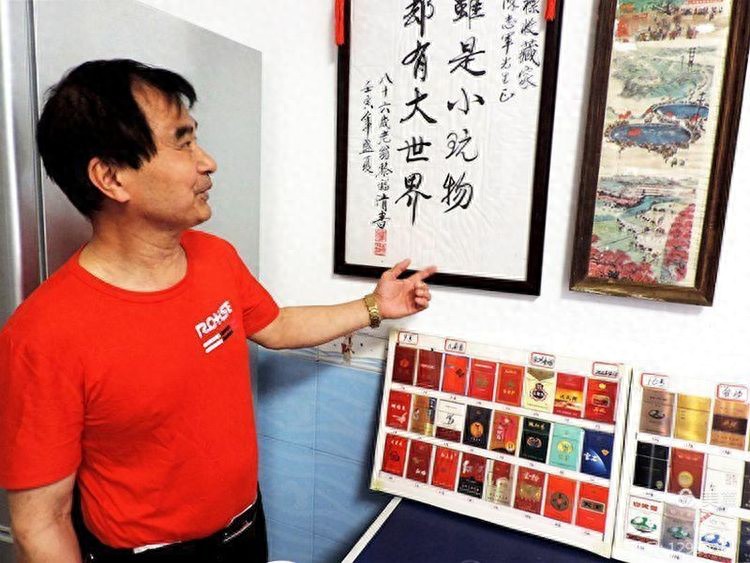 陈志军的另类收藏——香烟盒子