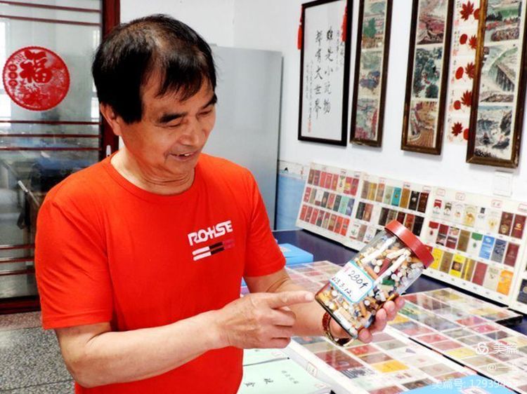 陈志军的另类收藏——香烟盒子