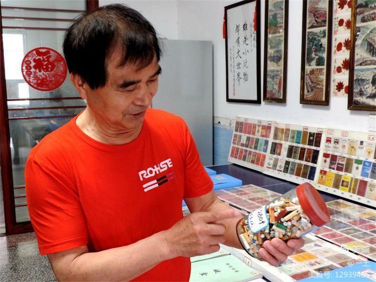 陈志军的另类收藏——香烟盒子