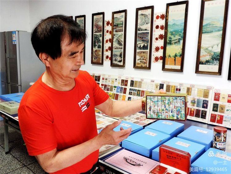 陈志军的另类收藏——香烟盒子